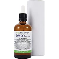 NO ODOR DMSO - Dimetilsolfossido liquido 3.4 Oz - 100 ml | Grado farmaceutico | Elevata purezza | Heiltropfen®